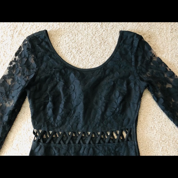 City Studio Lace Dress Sz 7  Holiday Party Sexy Vintage - Picture 2 of 10